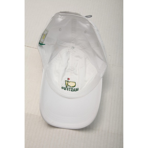 Masters Golf Hat Cap Strap Back White 2024 PGA Tournament Augusta Mens One Size - Picture 9 of 10
